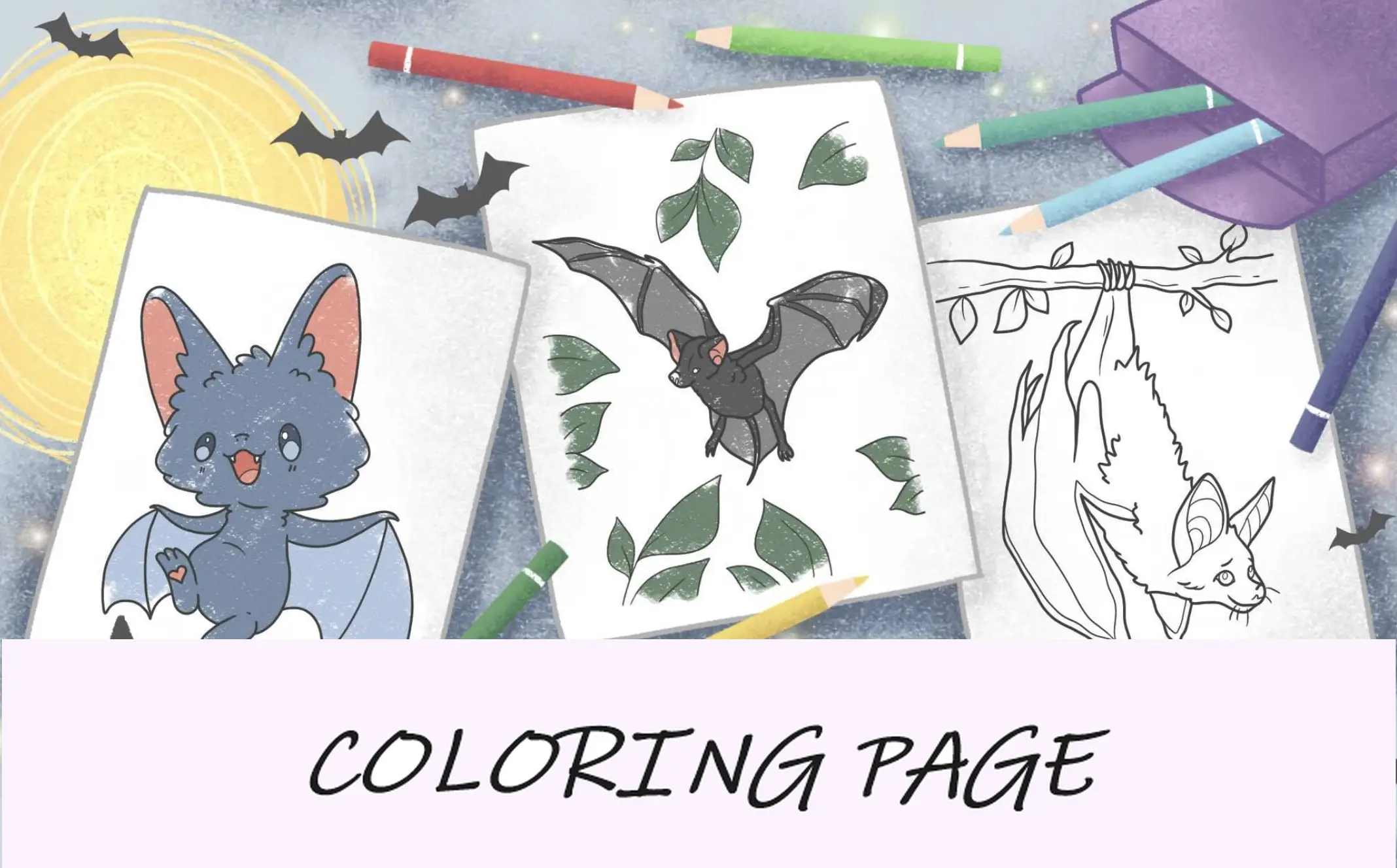 imagem de recurso de páginas para colorir de morcego (2)