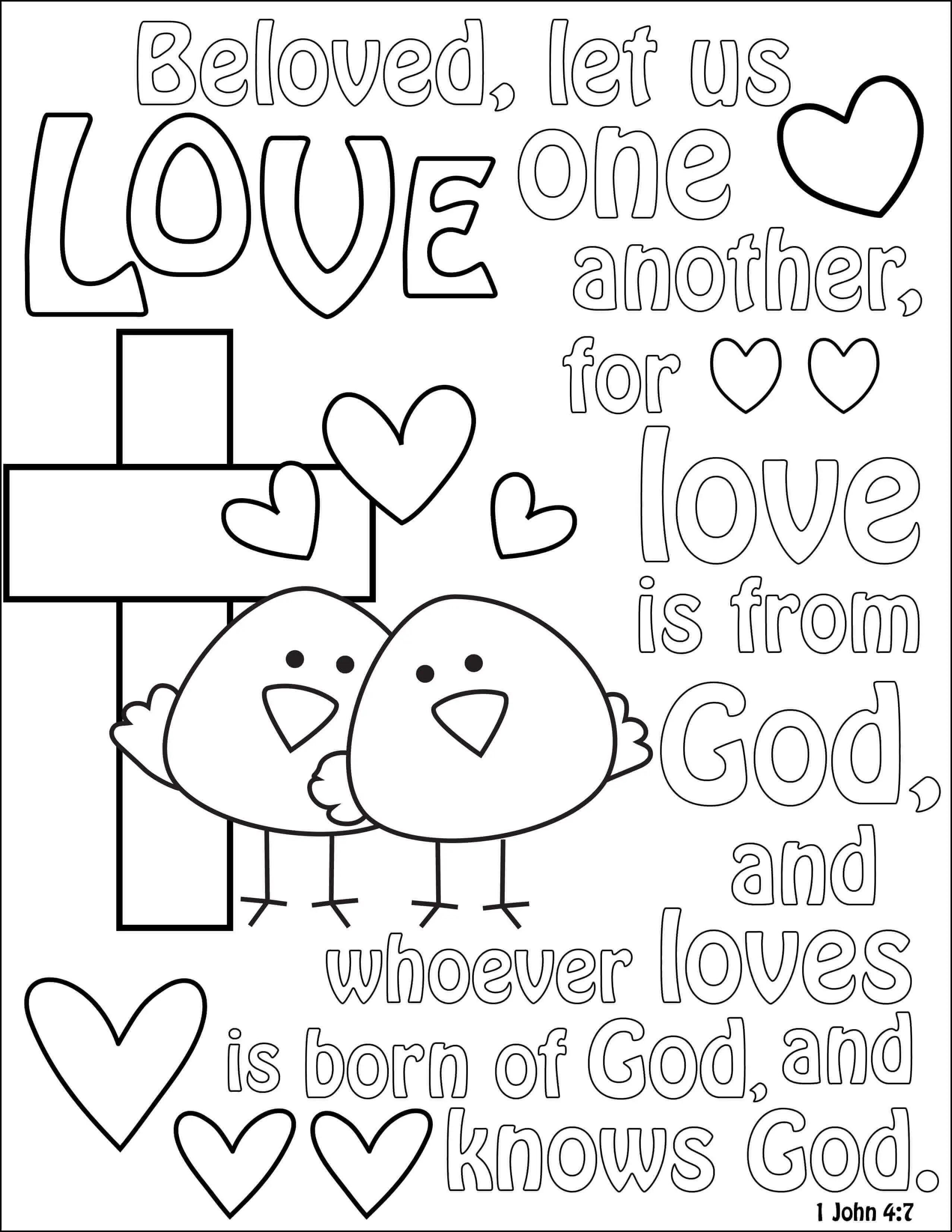 John Bible Coloring Pages