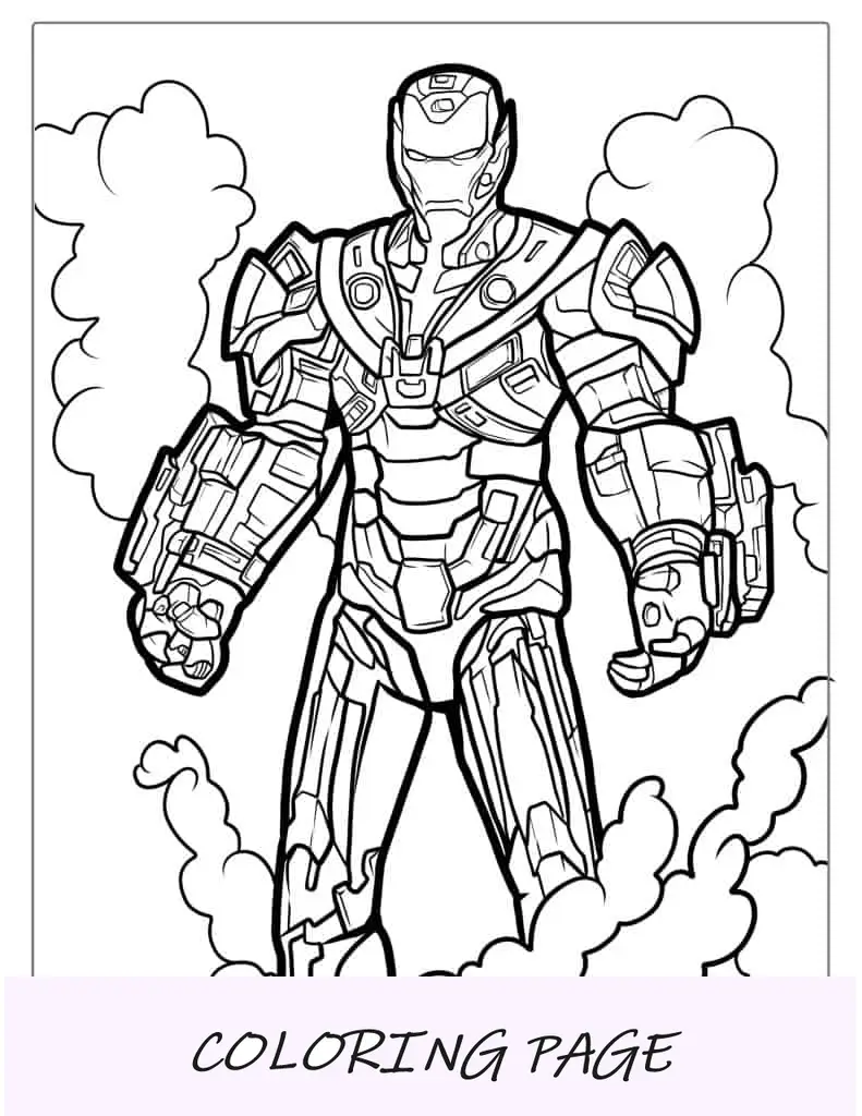 Iron Man vestido