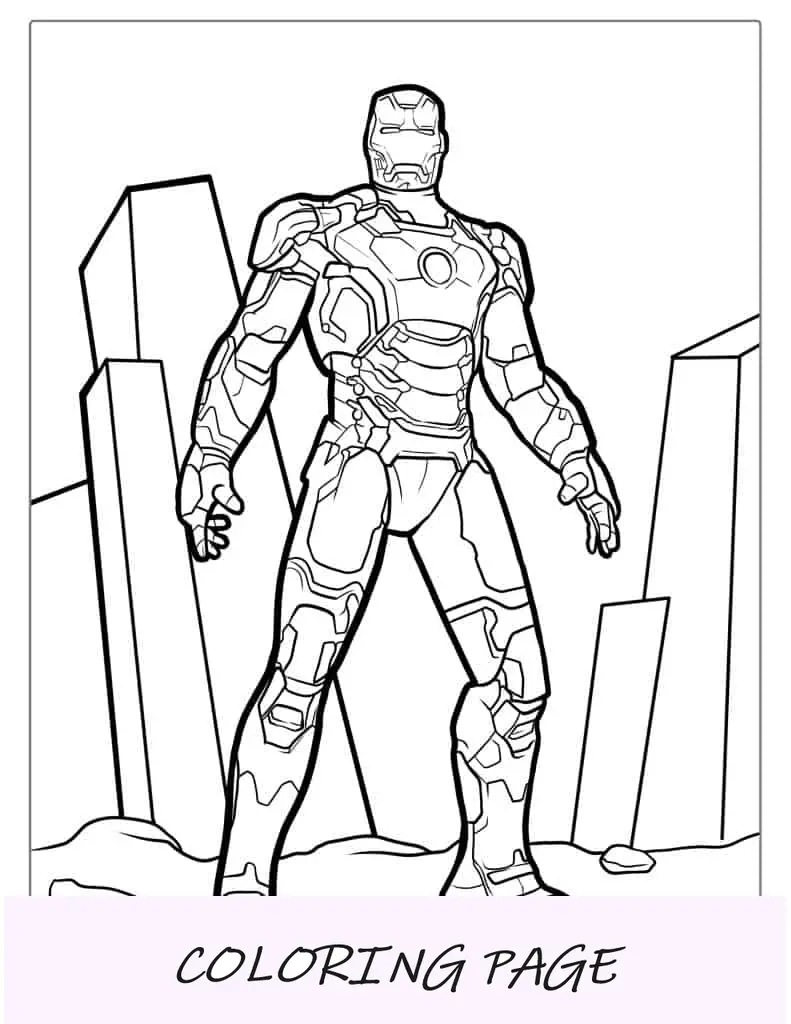 Iron Man con traje Mark 42