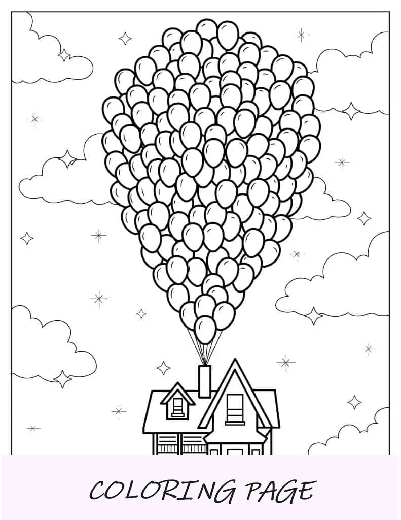 Balloon House, do filme da Pixar até a cor