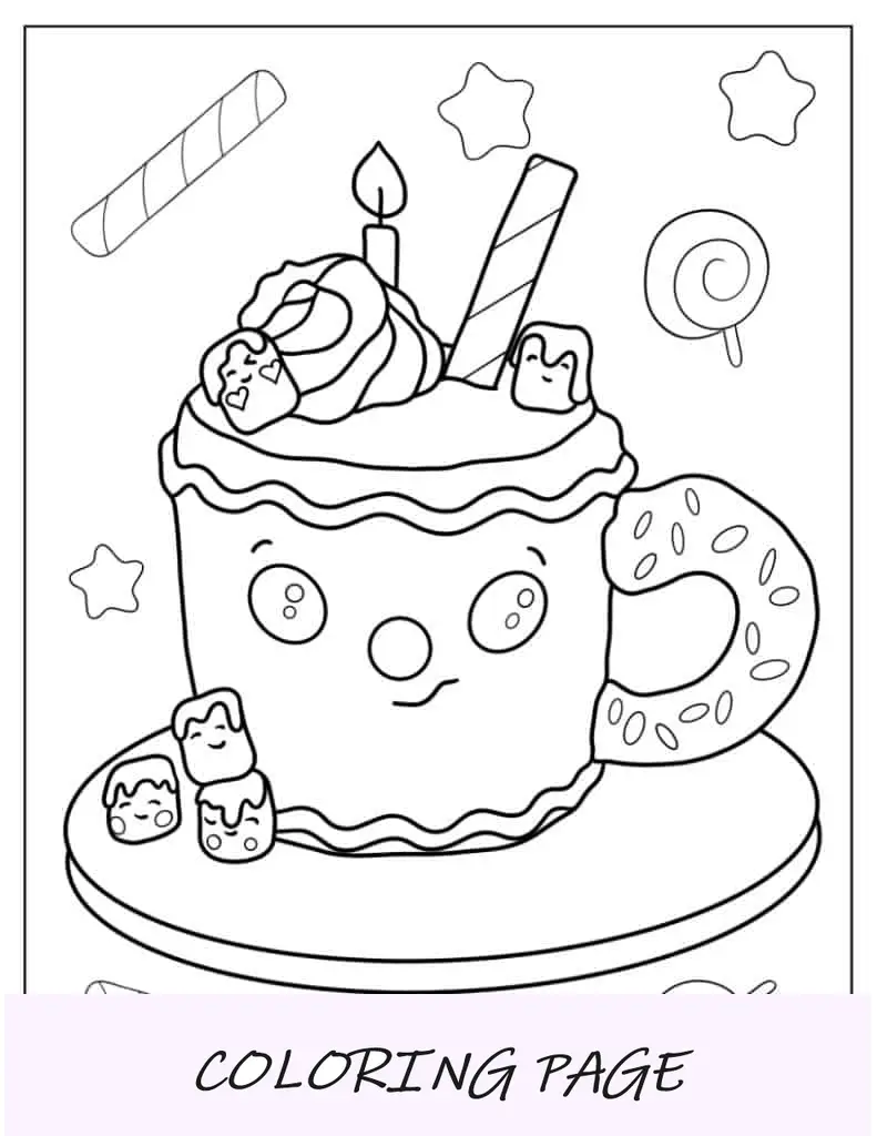 Bolo De Chocolate Quente Com Marshmallows