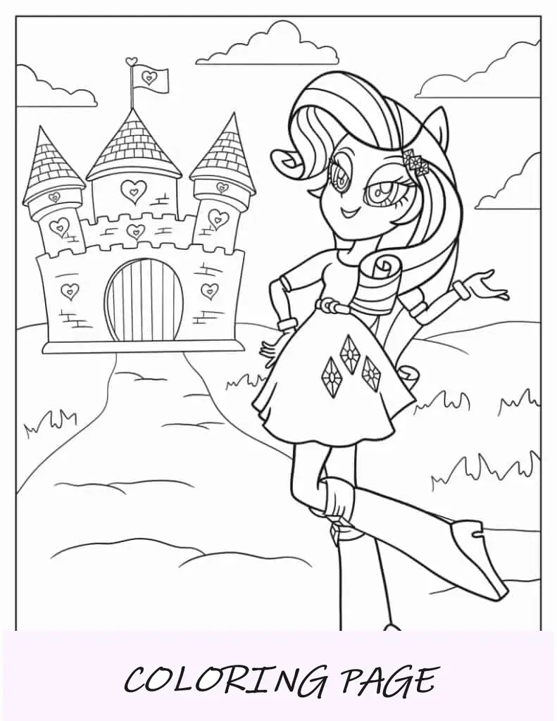 Raridade das meninas de Equestria