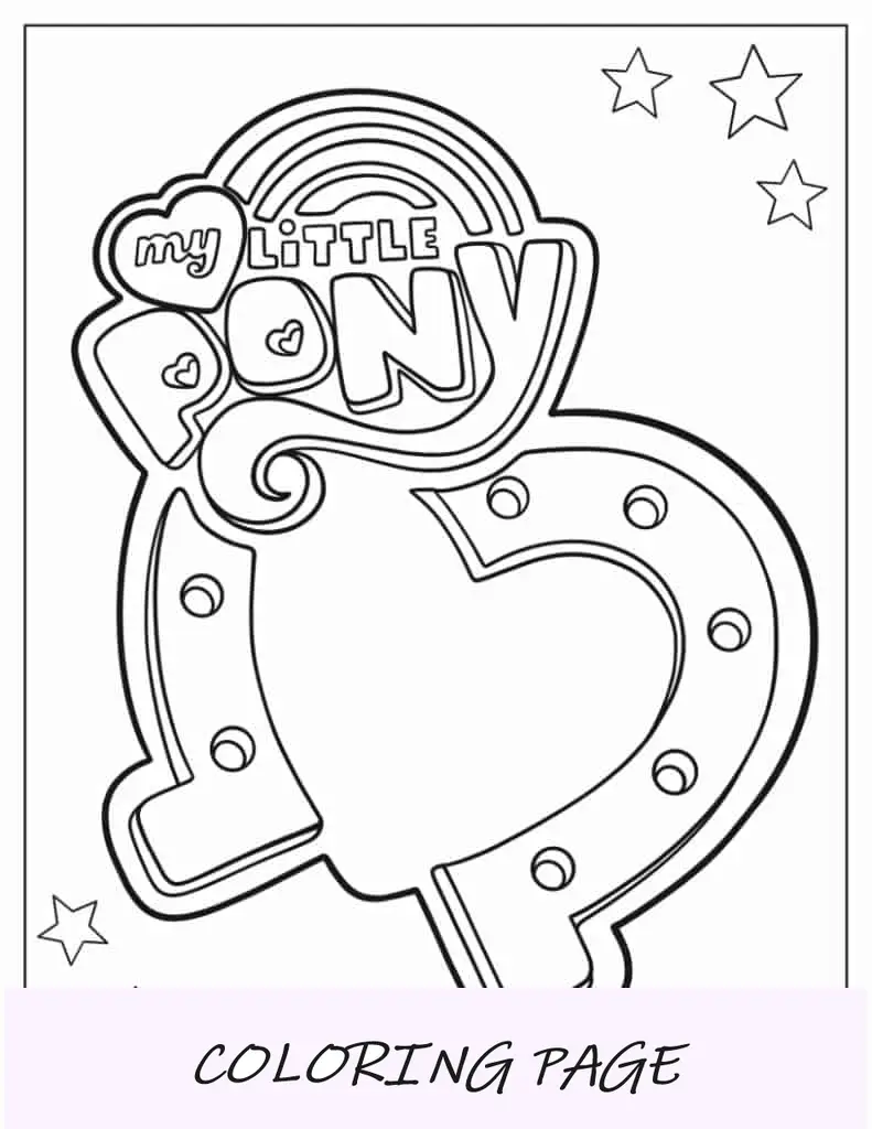 Logotipo do meu pequeno pônei