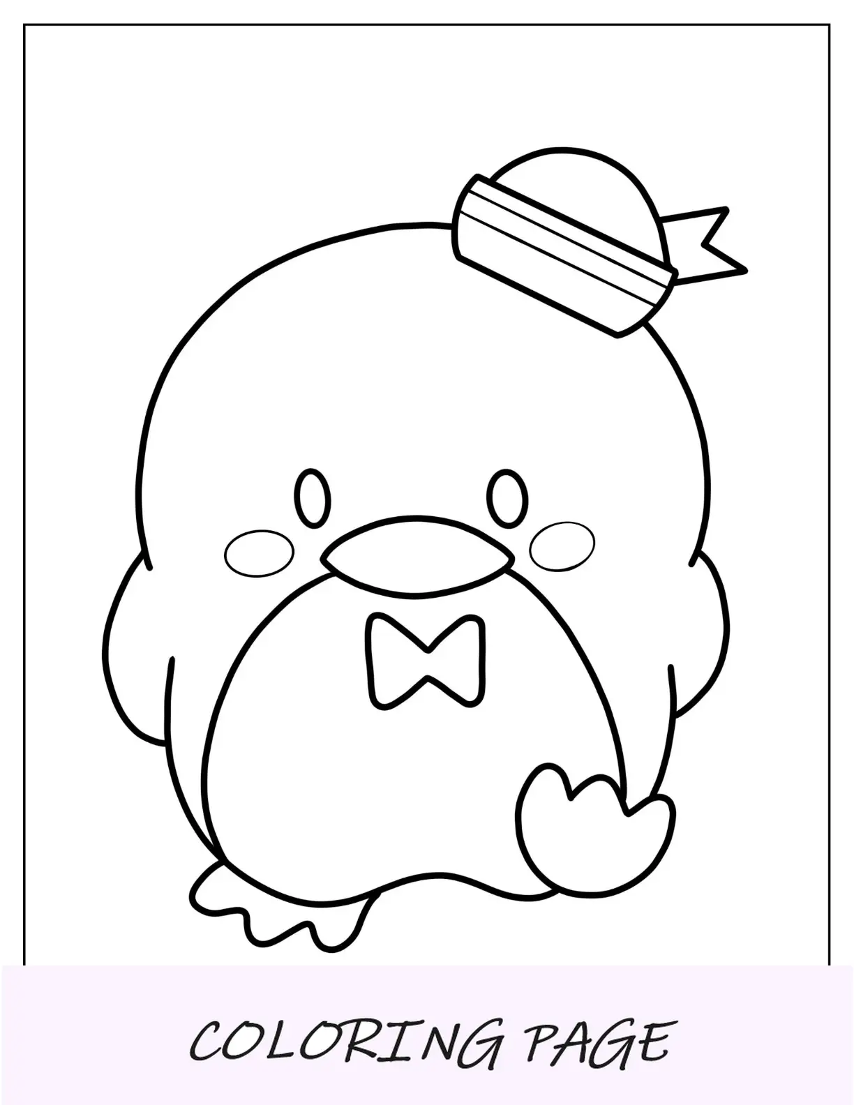 Disegni da colorare Sanrio di Tuxedo Sam