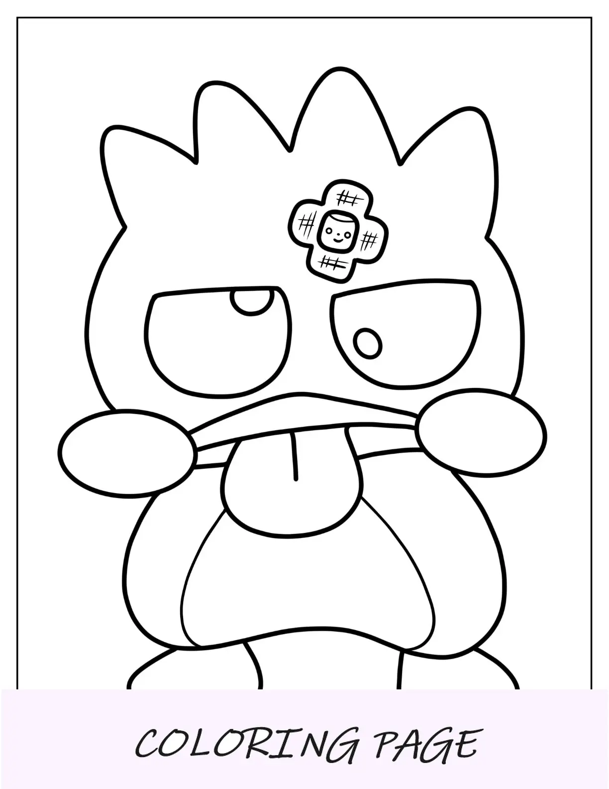 Sanrio Disegni Da Colorare Di Easy Badtz Maru