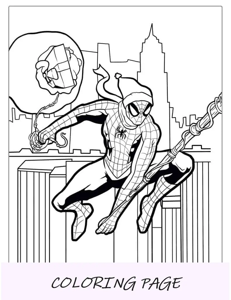 Spider-Verse Spider-Man con sparatutto in rete