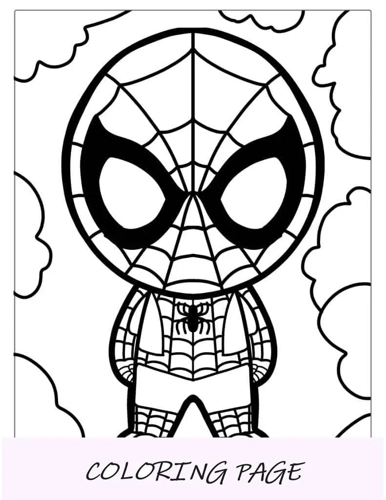 Lego Spider-Man facile per bambini in età prescolare