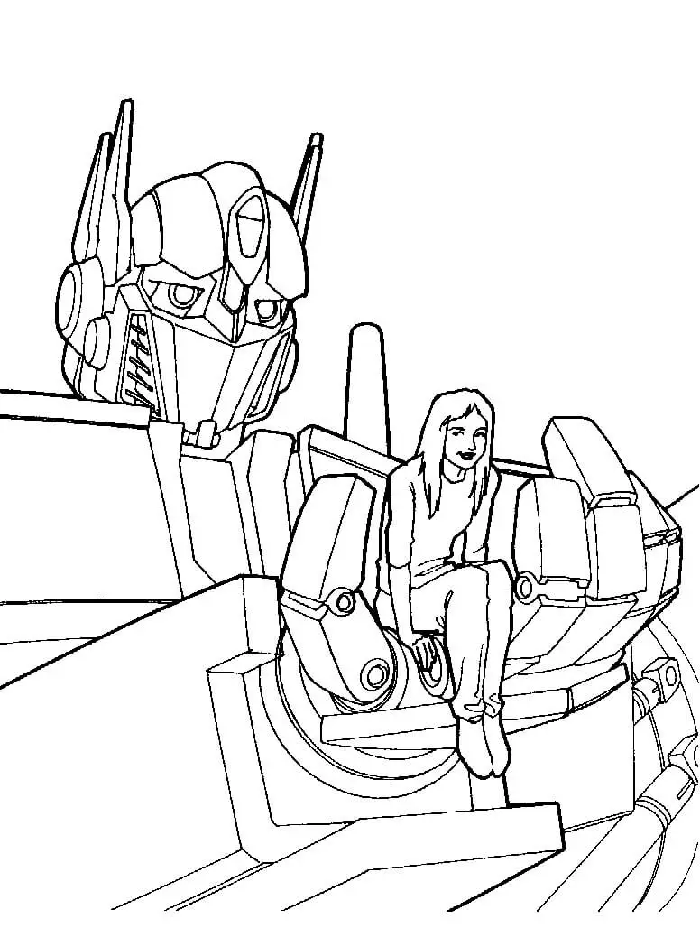 Free Printable Transformers Coloring Pages