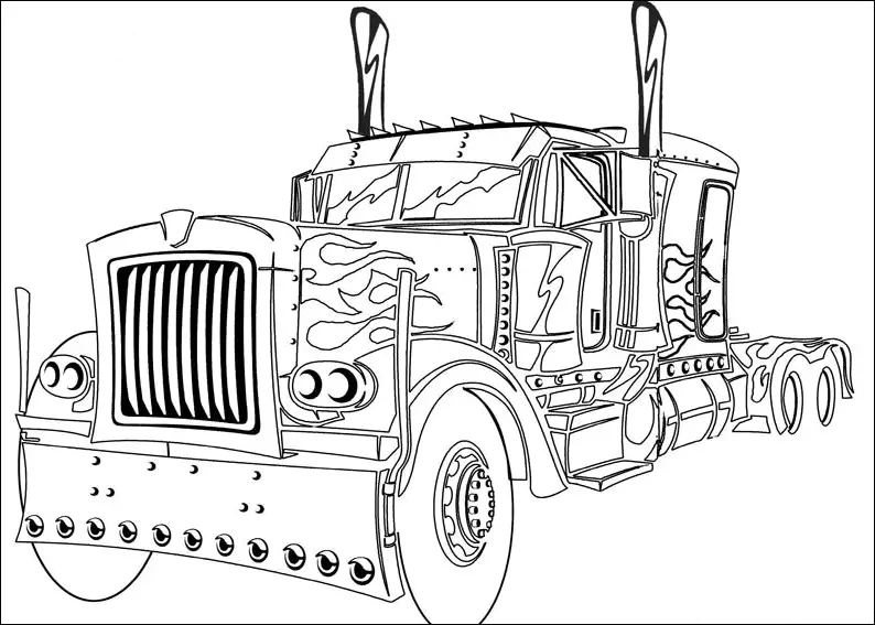 Transformer Print And Color