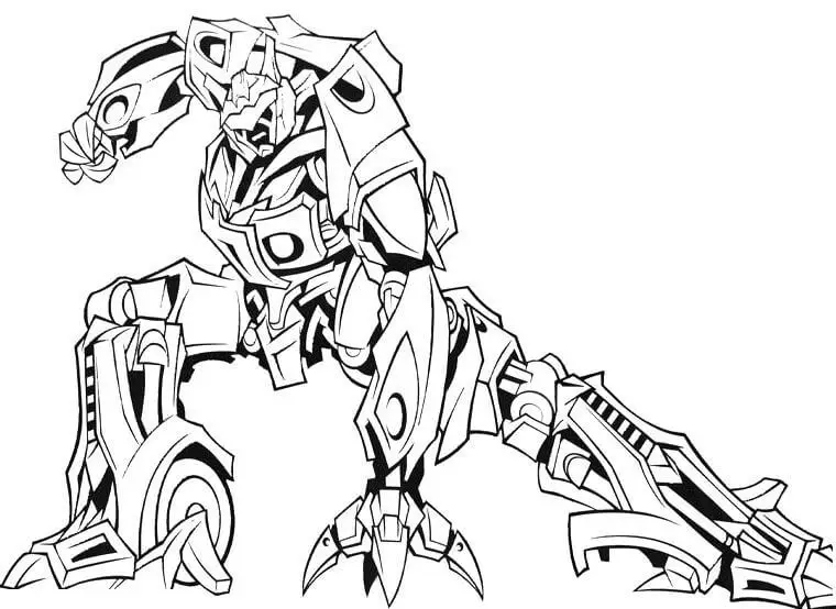 Cool Transformers Coloring Pages