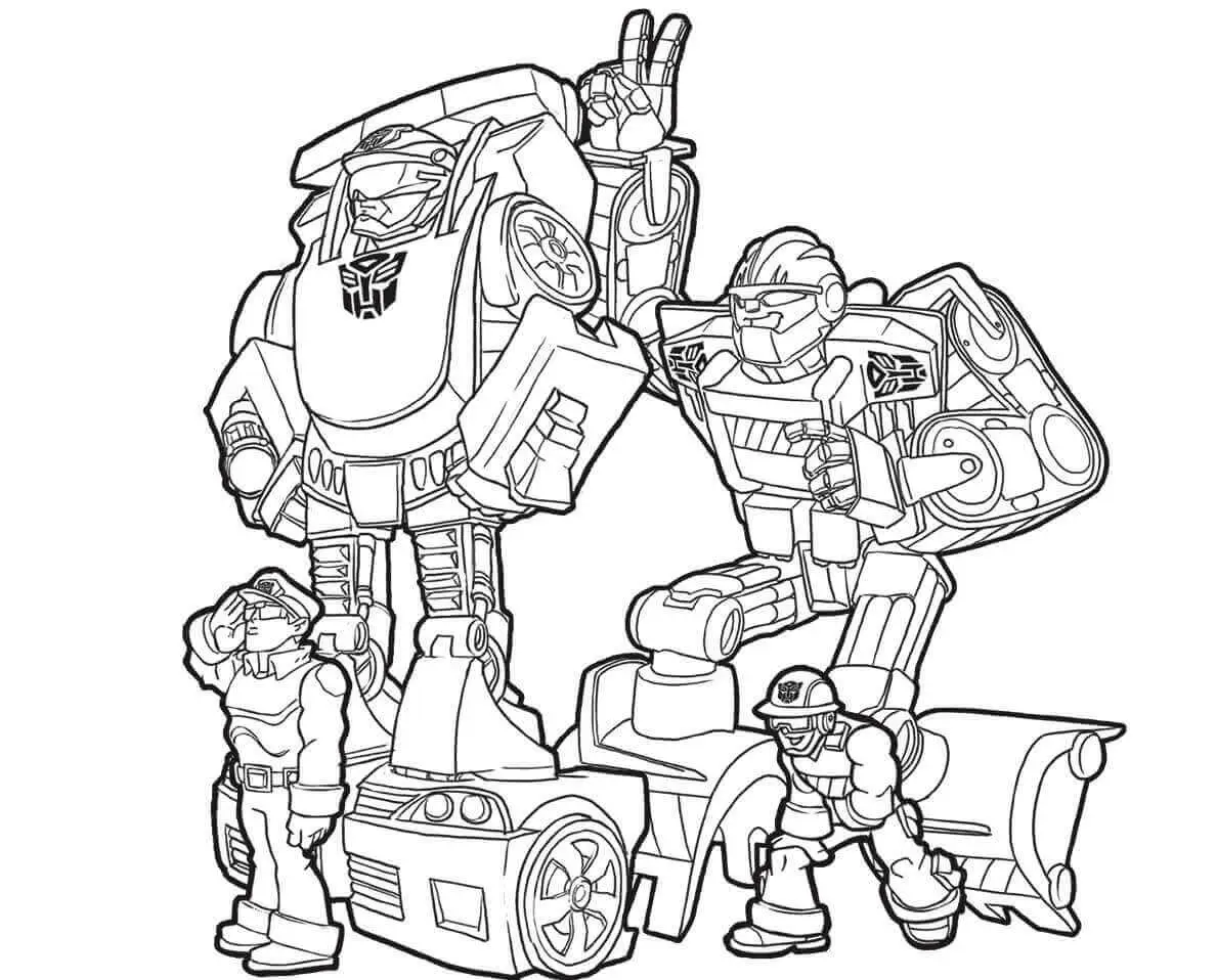 Chase And Boulder Coloring Page