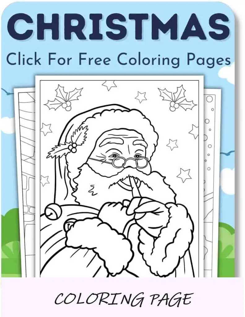 Desenhos para colorir de Natal para meninos