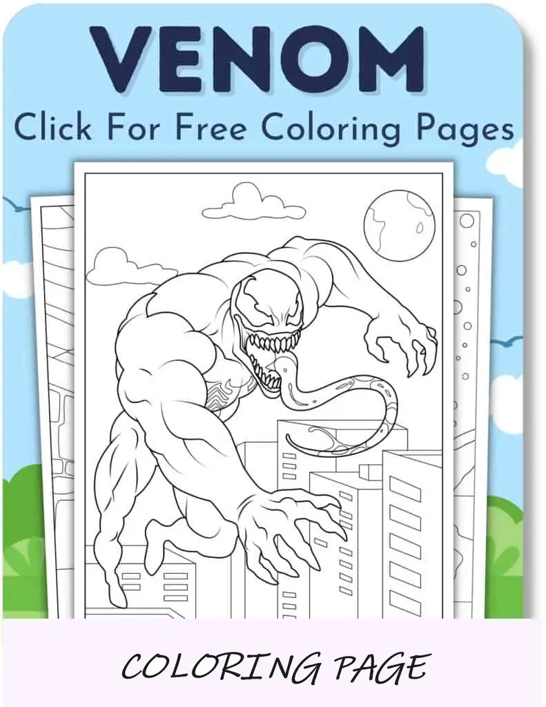 Desenhos para colorir de veneno