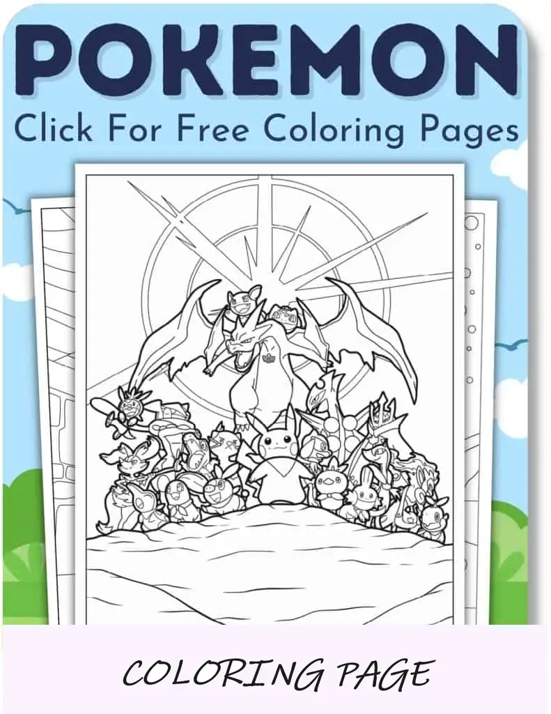 Desenhos para colorir de Pokémon