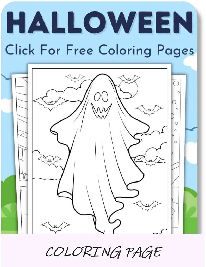 Páginas para colorir de Halloween para meninos