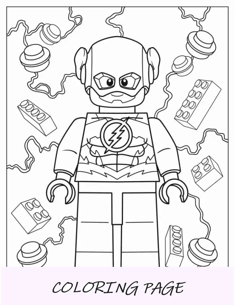 Lego Página Para Colorear
