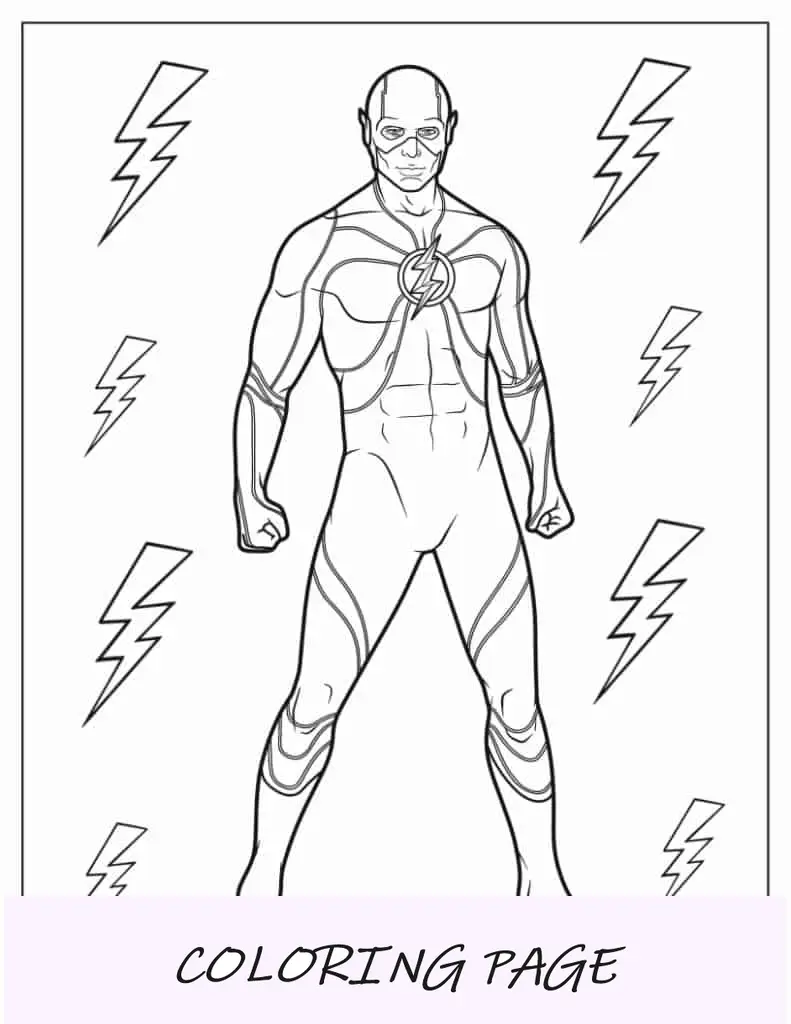 Flash fácil de colorear para niños