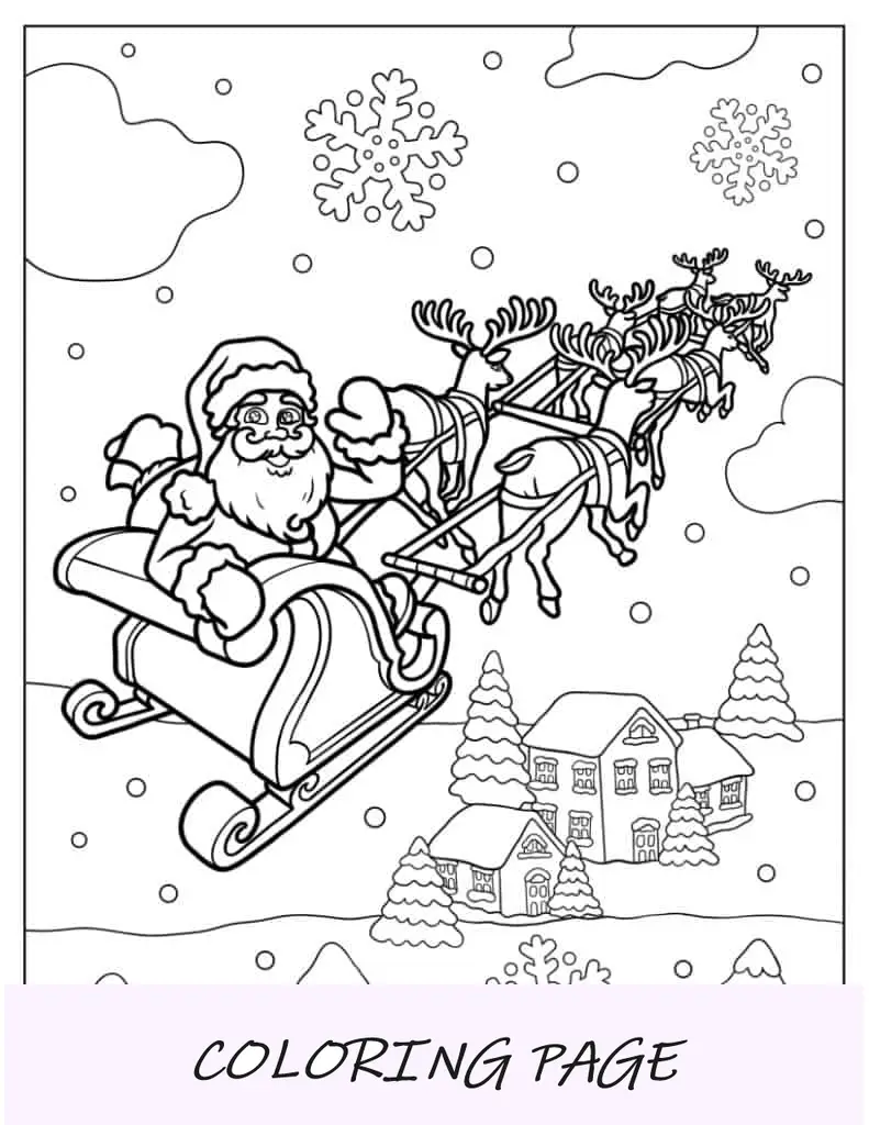 Folha para colorir de urso polar usando lenço no inverno para crianças