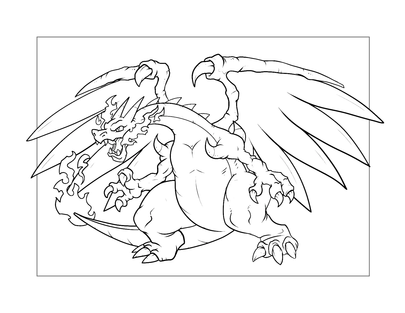 Fire Breathing Charizard