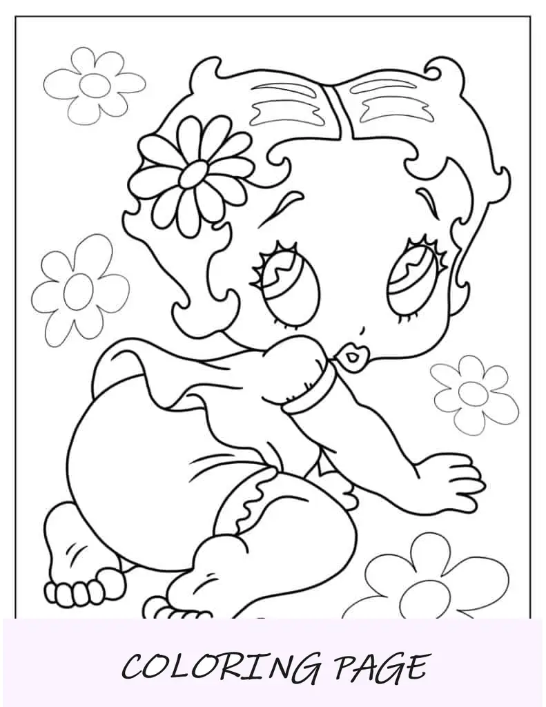 Betty Boop Bebé Kawaii