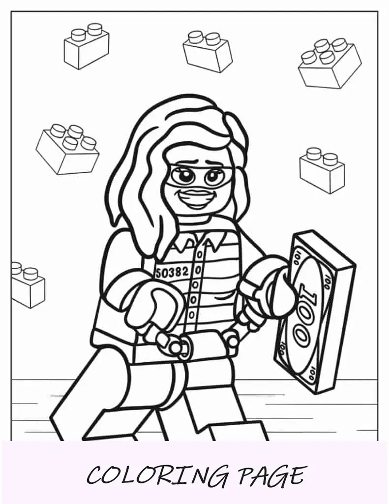 Lego Ladrão Feminino