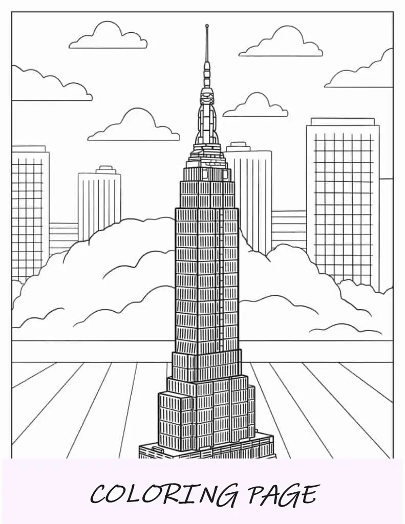 Edifício Empire State Lego
