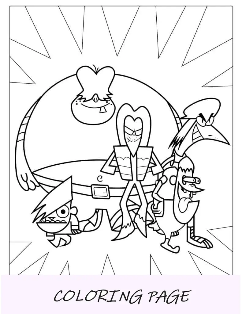 Ganggreen Gang von Powerpuff Girls bis Color