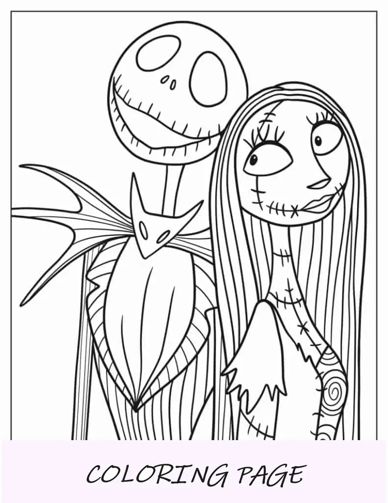 Jack y Sally Kawaii