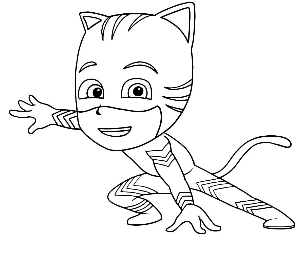 Pj Masks Coloring Pages Connor