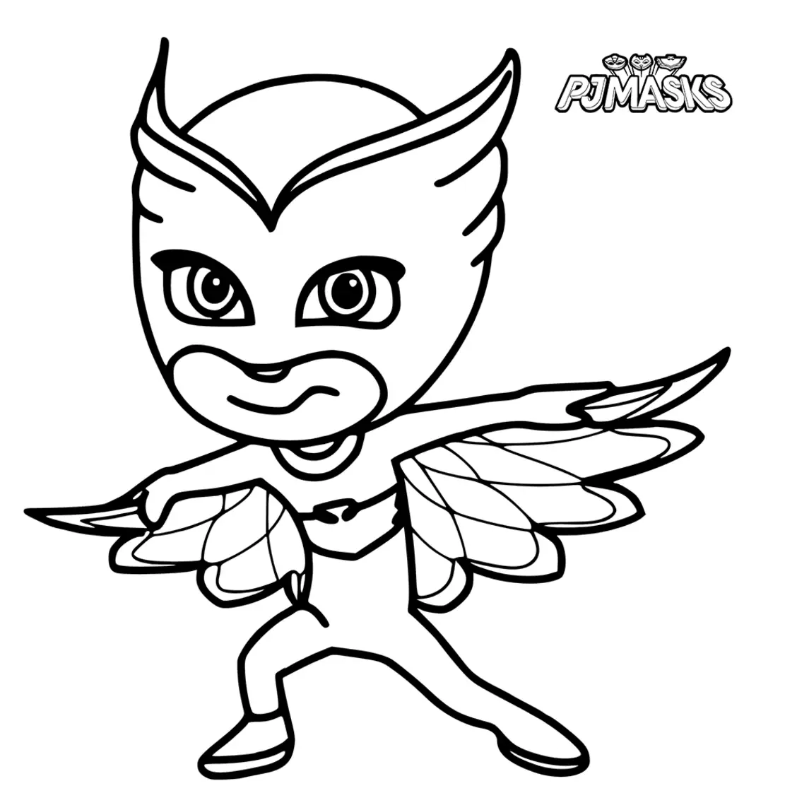 Pj Masks Coloring Pages2
