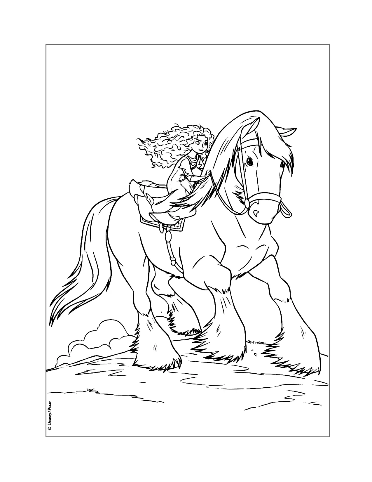 Pagine da colorare coraggiose