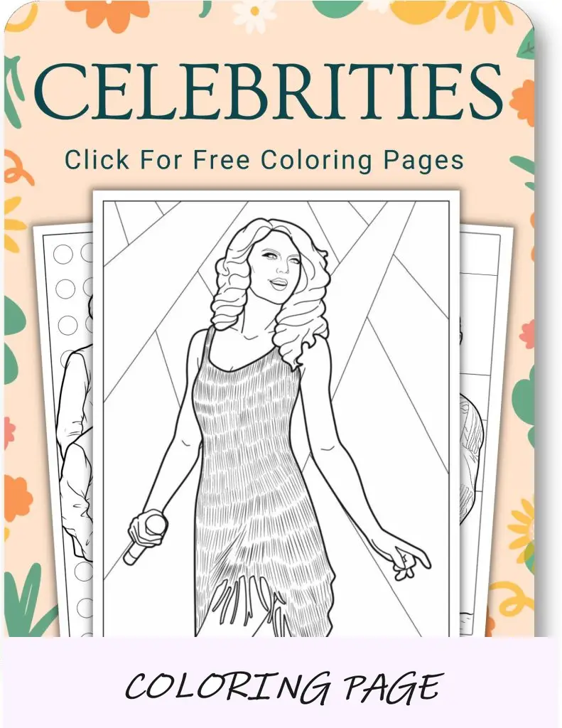 Dibujos para colorear de celebridades para adultos