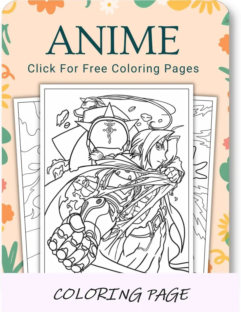 Dibujos para colorear de anime para adultos