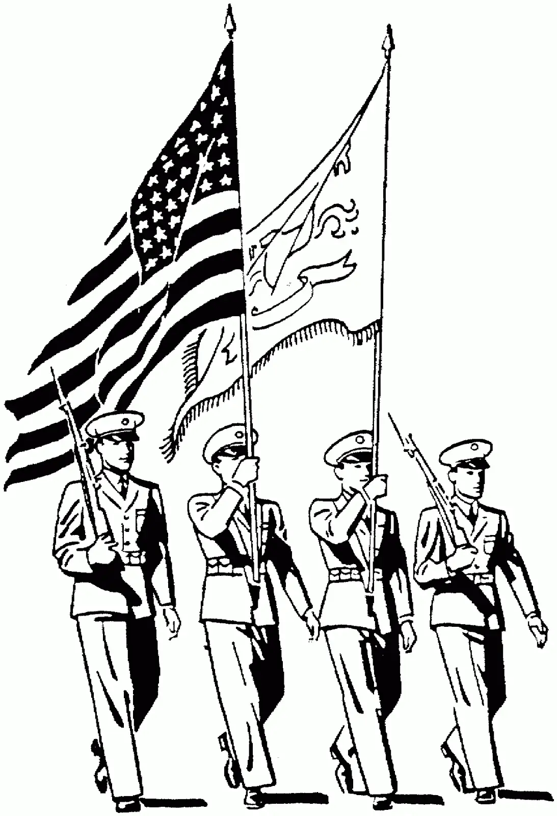 Pagine da colorare del Memorial Day