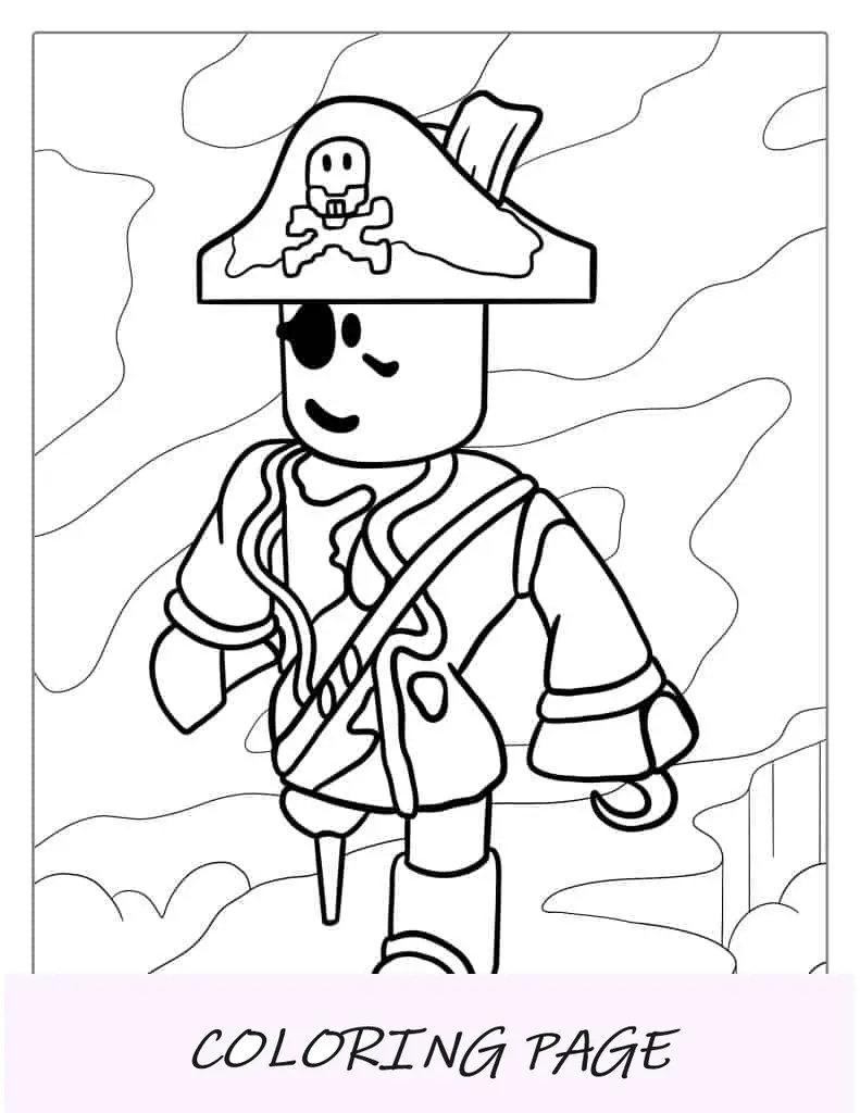 Piel pirata de Roblox