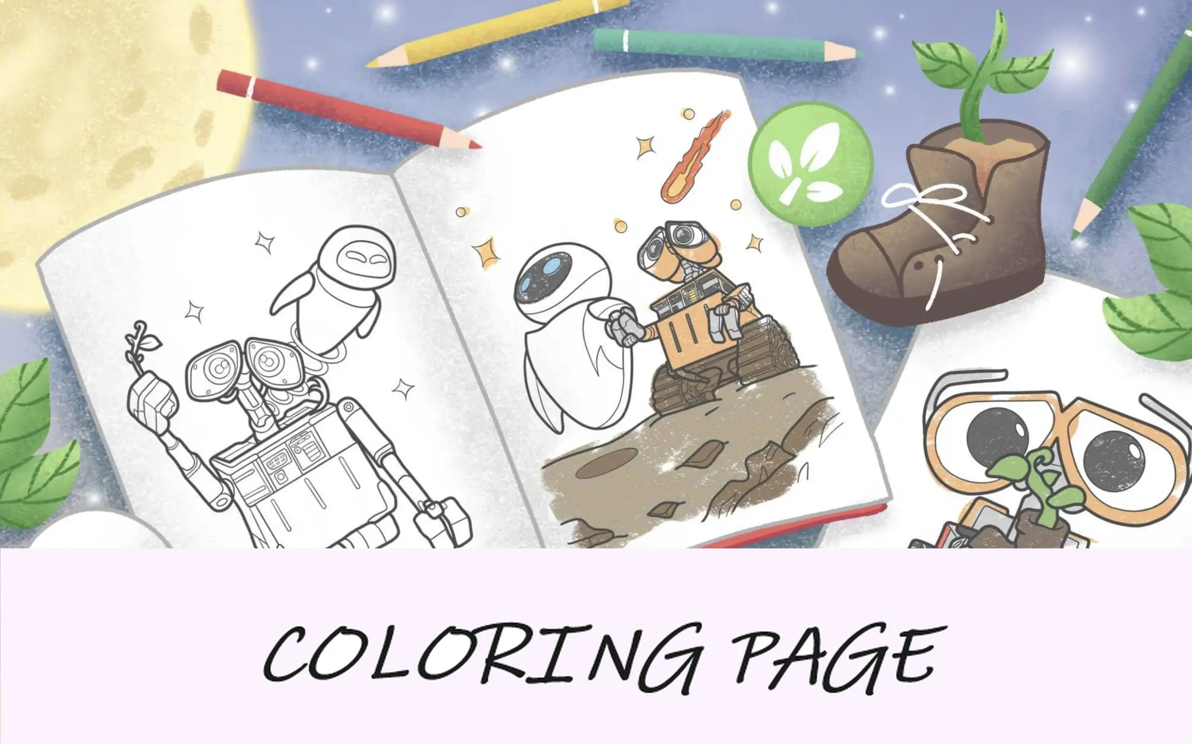 Dibujos para colorear de Wall-E