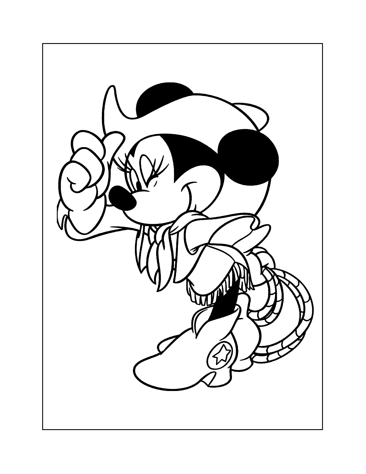 Minnie Maus Malvorlagen