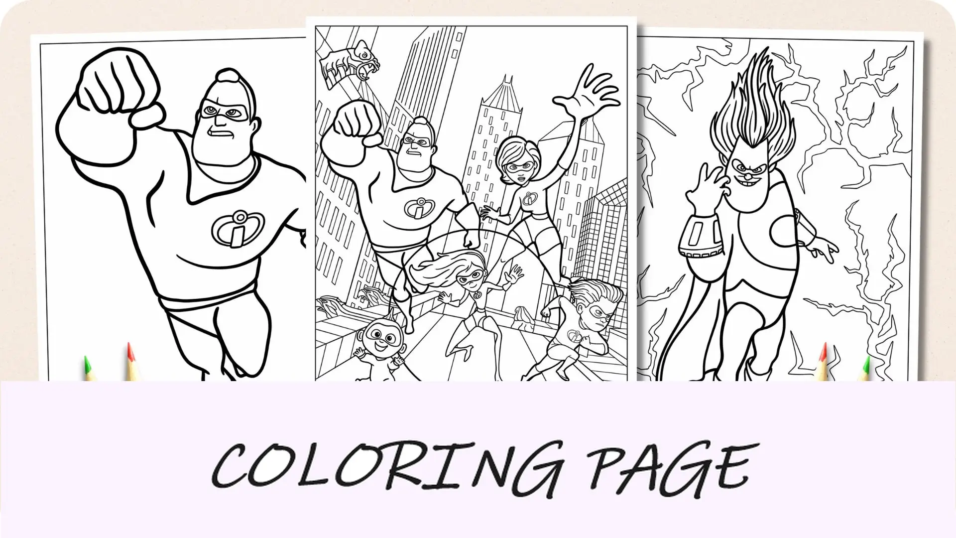 Desenhos para colorir incríveis