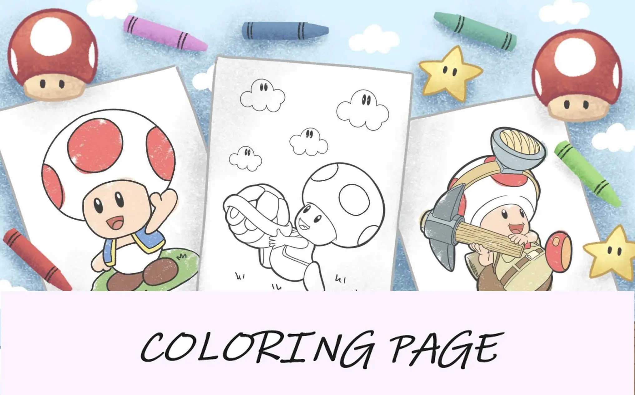 Desenhos para colorir de sapo