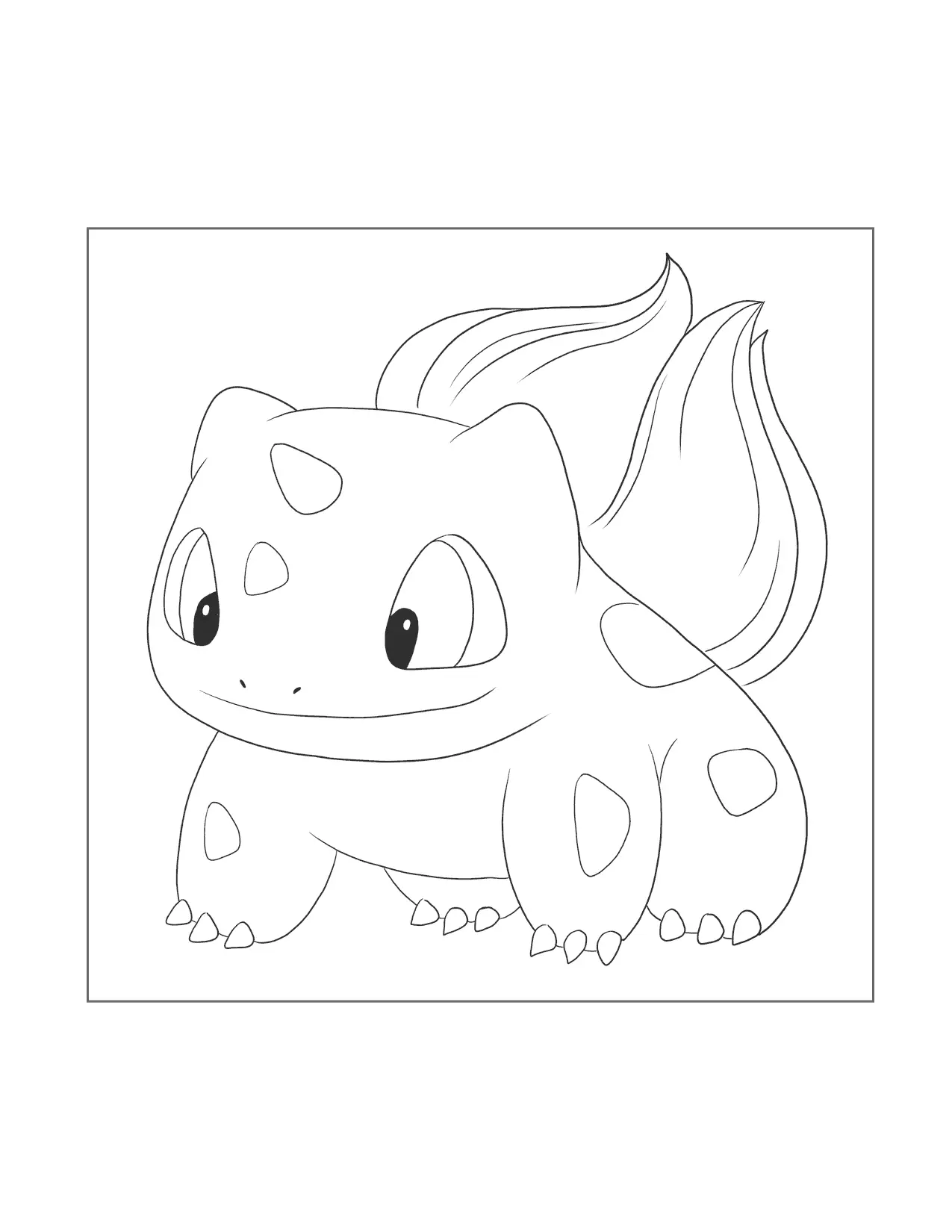 Pagine da colorare bulbasaur