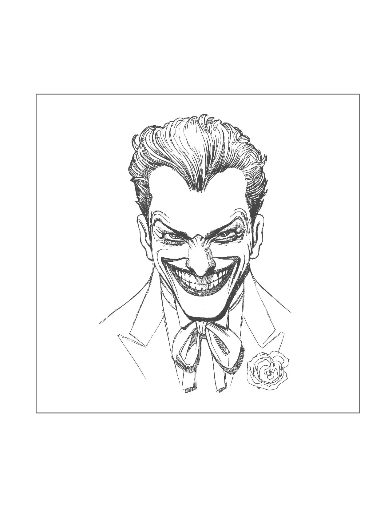 Páginas para colorir do Coringa