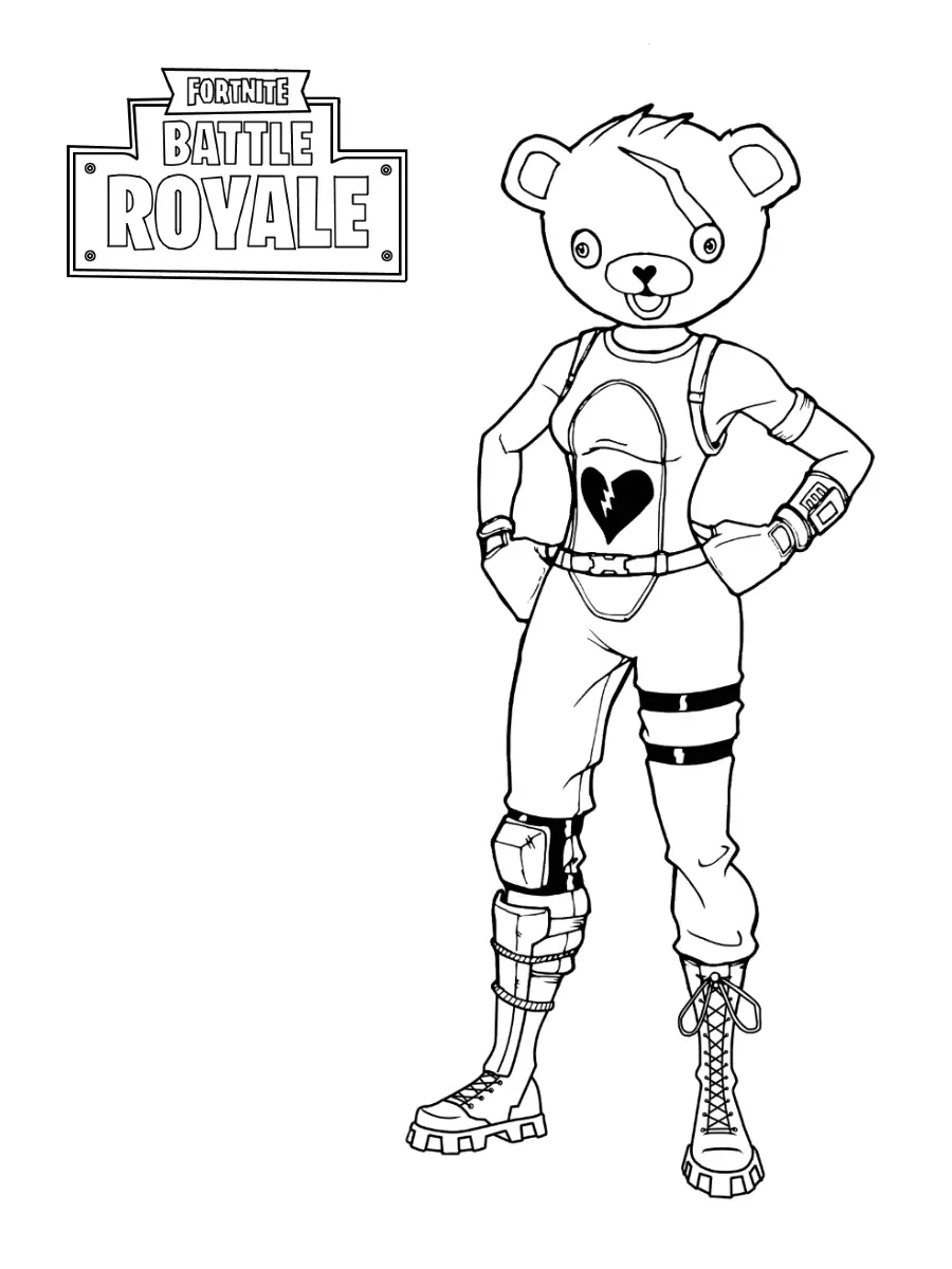 Pagine da colorare Fortnite