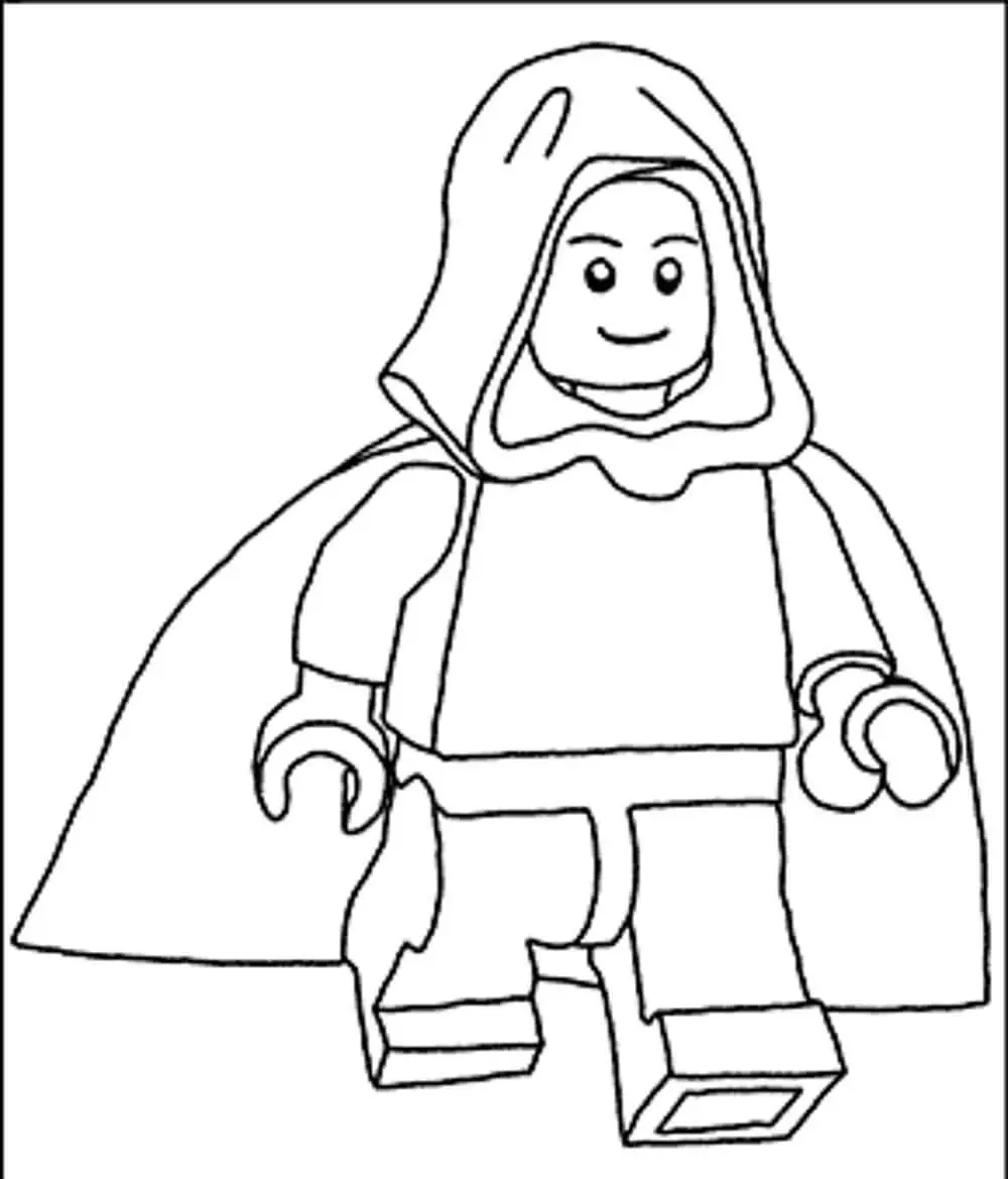 Pagine da colorare di Lego Star Wars