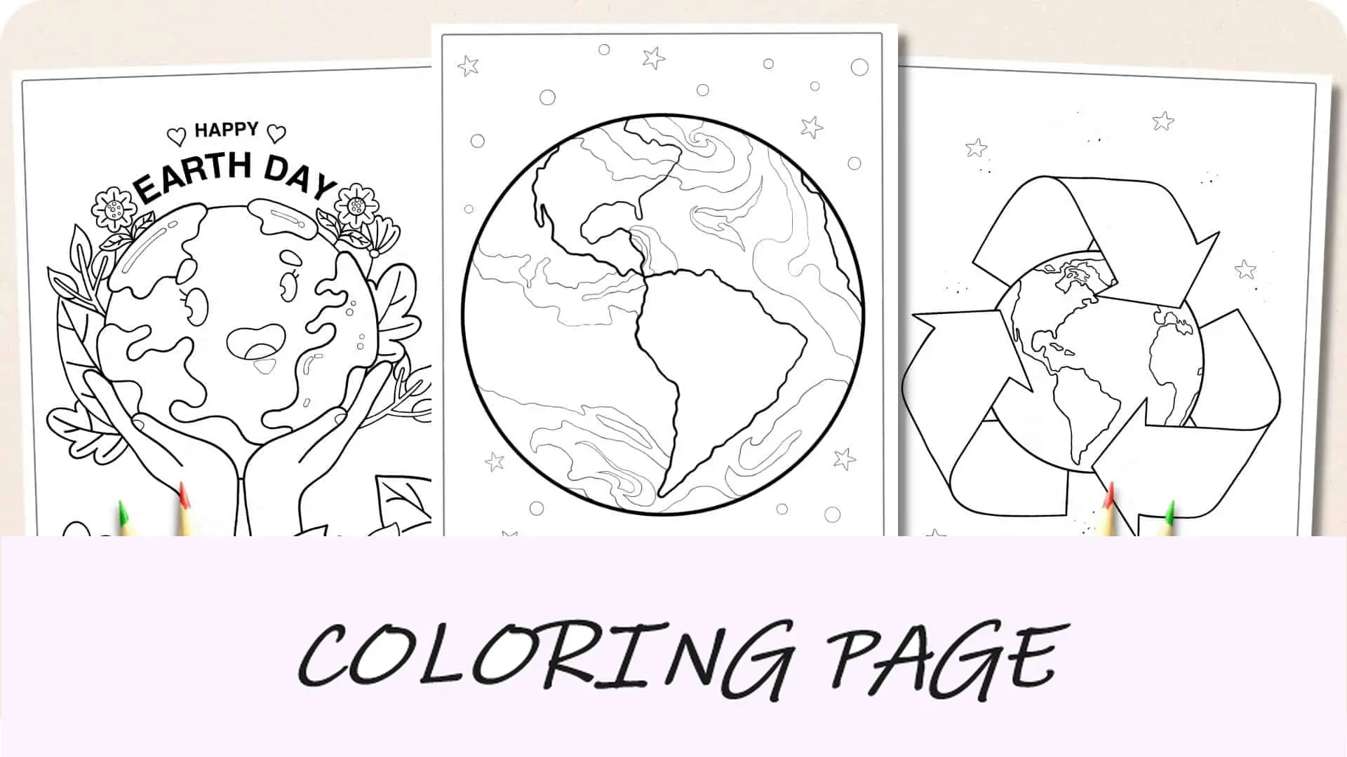Disegni da colorare della Terra