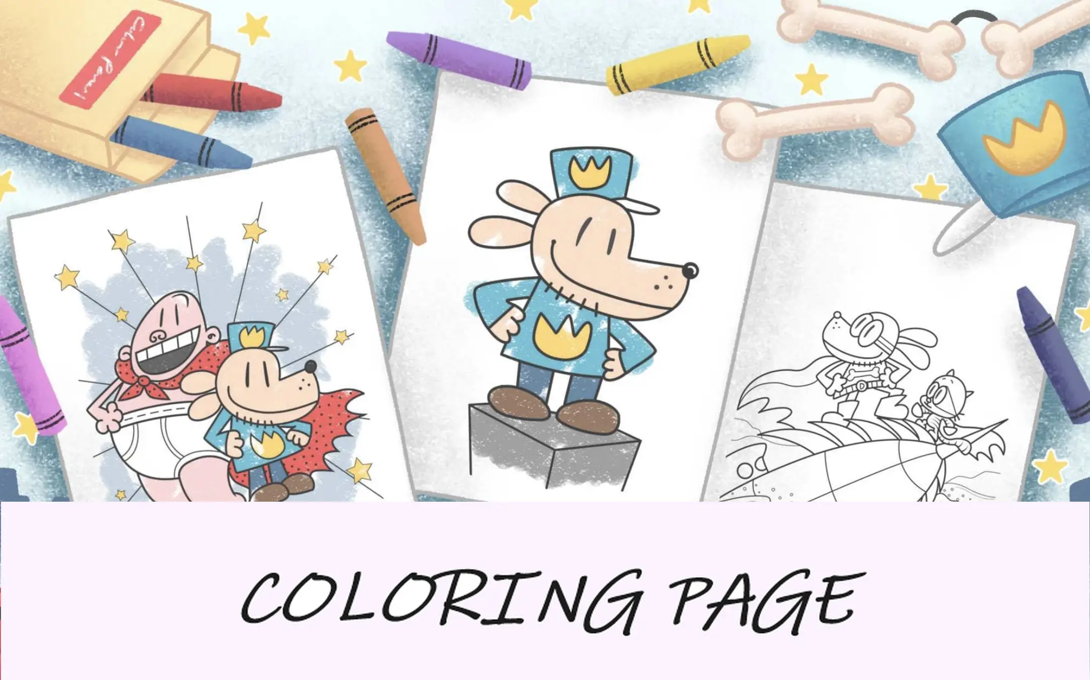 Dibujos para colorear de hombre perro