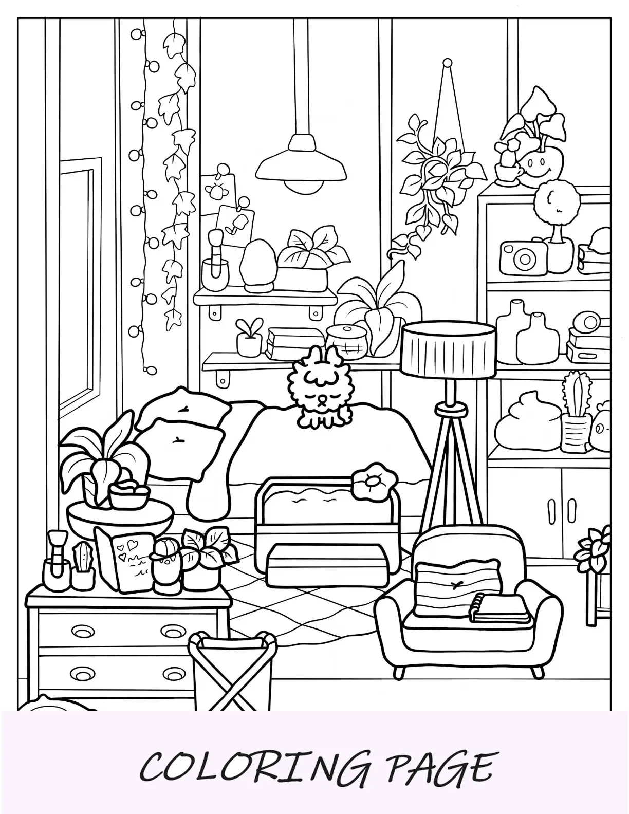 Design estético de quarto Toca Boca