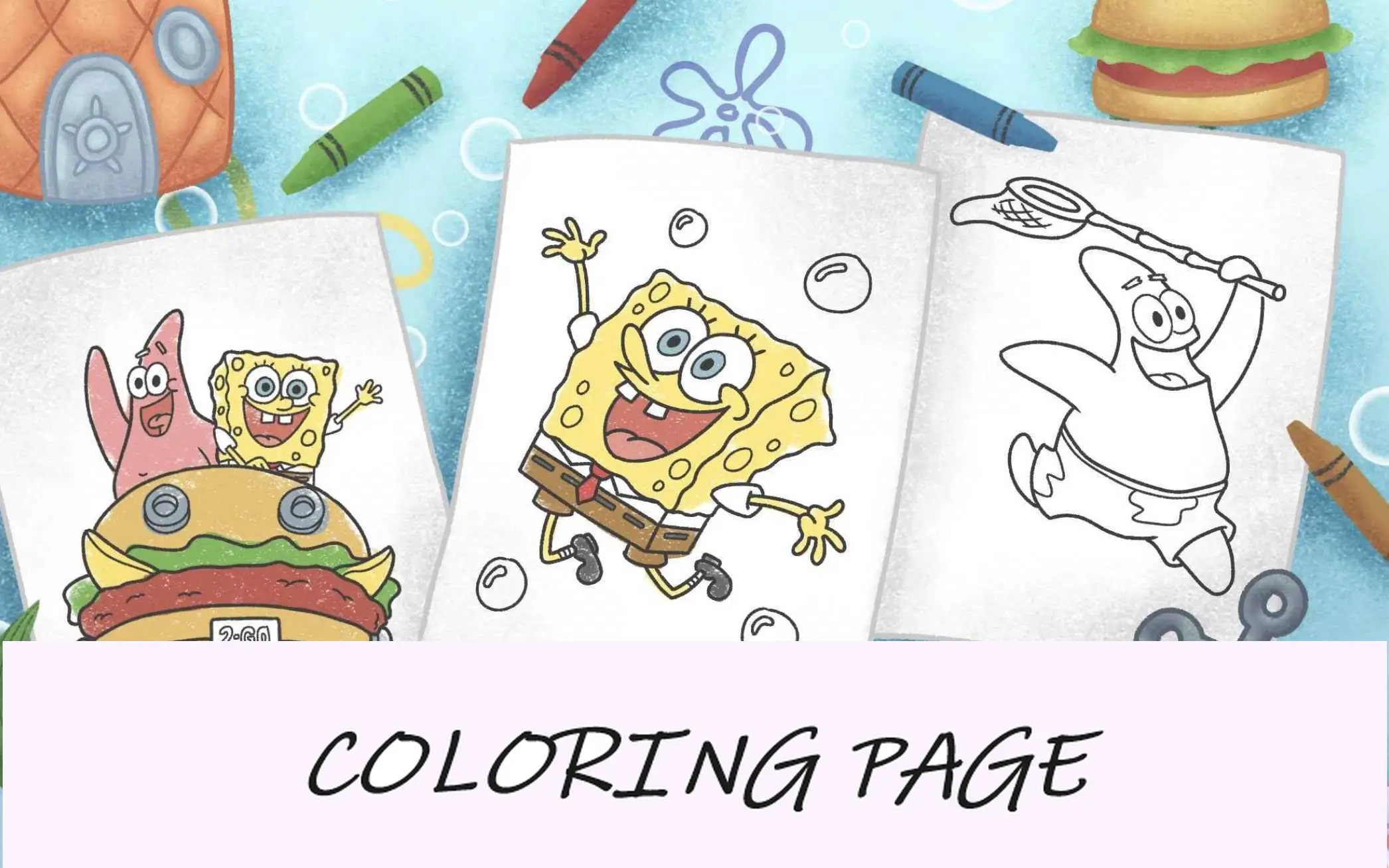 Ausmalbilder SpongeBob