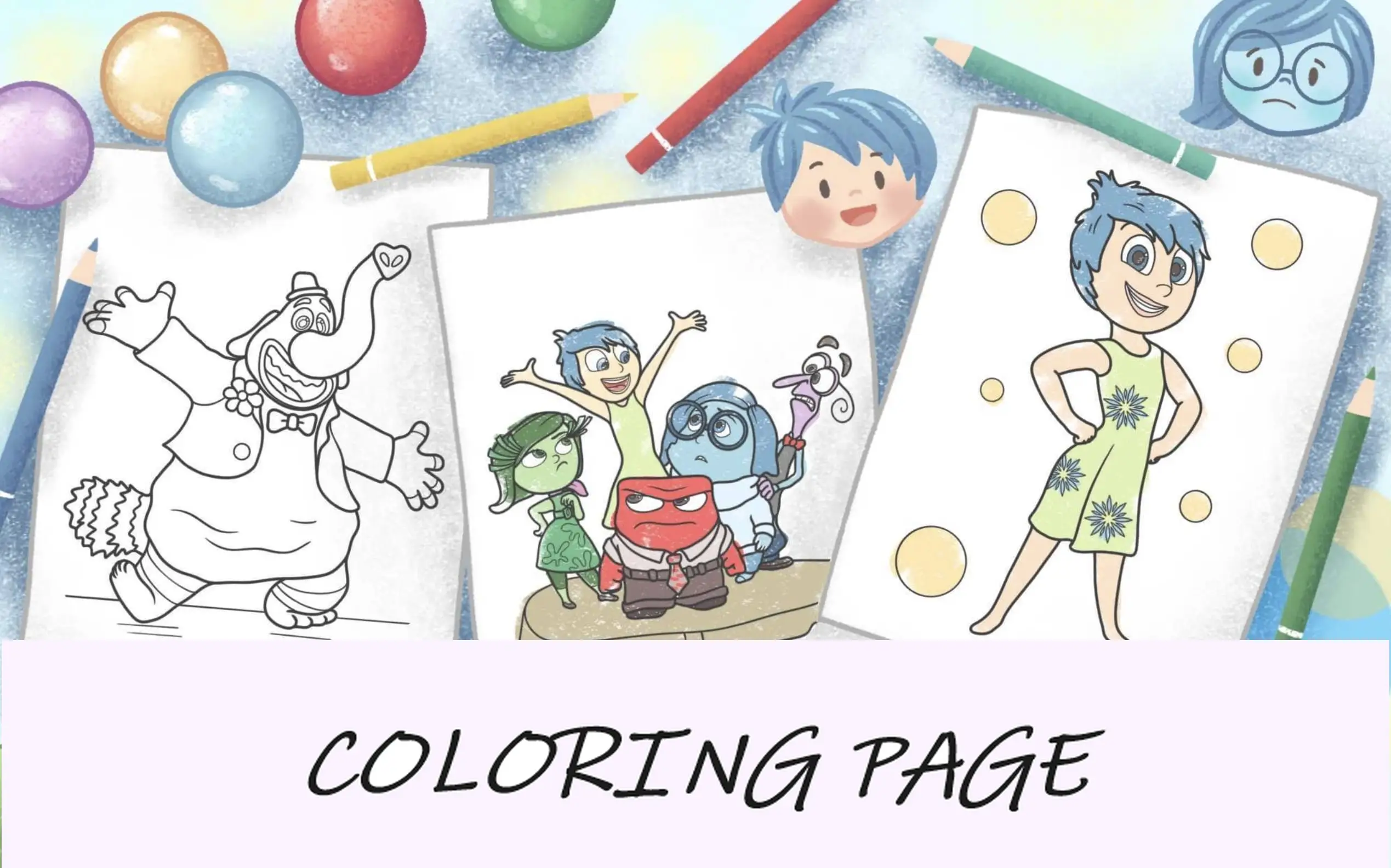 Desenhos para colorir de dentro para fora